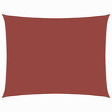 Sunshade Sail Oxford Fabric Rectangular 3.5x4.5 m Terracotta 135379