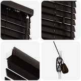 Venetian Blind Dark Brown 130 x 160 cm 35 mm 42015572