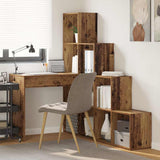Corner Desk Old Wood 101.5 x 149.5 x 149.5 cm Engineered Wood 3337247
