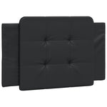 Bed Frame without Mattress "Zadar" Black 90x190 cm Single Faux Leather 3208149