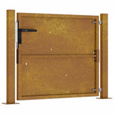 Garden Gate 100x75 cm Corten Steel 153202