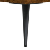 Highboard Smoked Oak 69,5x34x180 cm Engineered Wood 3199726