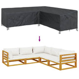 Furniture Cover Black 255 x 255 x 80 cm 600D Oxford Fbric 4105665