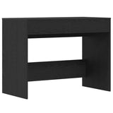 Desk Black Oak 101x50x76.5 cm Engineered Wood 862080
