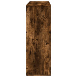 Room Divider Smoked Oak 100x33x94.5 cm Engineered Wood 3309478