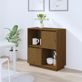Sideboard Honey Brown 74x35x80 cm Solid Wood Pine 814352