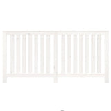 Radiator Cover White 169x19x84 cm Solid Wood Pine 822582