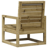 Garden Chair 57.5x63x76 cm Impregnated Wood Pine 832551