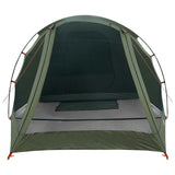 Cabin Tent Olive Green 488 x 244 x 183 cm Polyester and Steel 42029036
