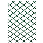 ZNTS Nature 2 pcs Garden Trellises 100x200 cm PVC Green 276936