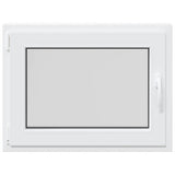 Basement Window RISOR 80x60 cm Tilt&Turn DIN Left White 4108311