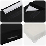 Upholstered Headboard Brown and Black 160 cm Solid Pine Wood 880060