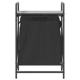 Laundry Basket 1 Compartment with Shelf Grey Sonoma 859073