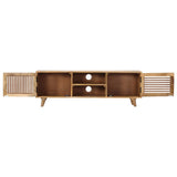 TV Cabinet 120x30x40 cm Solid Mango Wood 249864