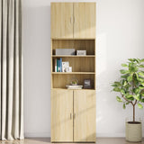 Wall Cabinet Sonoma Oak 80x42.5x64 cm Engineered Wood 846133