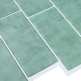 Decorative Stickers 20 pcs Grey Green 29 x 21 cm 42021246