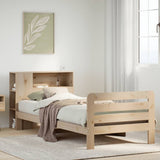 Bed Frame without Mattress 90x190 cm Single Solid Wood Pine 3309911