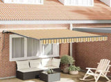 Retractable Awning Multicolour 300 x 250 cm 3330019