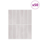 Rectangular Tile 50 pcs Beige 29 x 23 x 0.08 cm 42021268