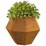 Planter Rusty 75 x 75 x 60 cm Weathering Steel 884050