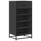 Shoe Rack Black 48x38x97.5 cm Engineered Wood 849209