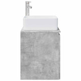 Wall-Mounted Sink Vanity Concrete Grey 49.5 x 41 x 63 cm 890405