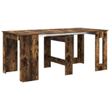 Dinning Table 180 x 85 x 75 cm Engineered Wood Smoked Oak 3424942