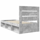 Bed Frame with Headboard Concerte 90 x 200 cm Solid Pine Wood 3411787