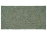 Area Rugs Olive Green 140 x 200 cm Jute 42010584