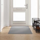 Carpet Runner Light Grey 100 x 250 cm 100% Polypropylene 42011381