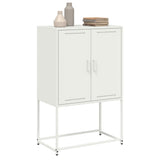 Highboard White 68.5x38.5x107 cm Steel 846511