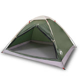 Camping Tent Dome 4-Person Green Waterproof 94762