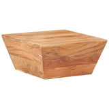 ZNTS Coffee Table V-shape 66x66x30 cm Solid Acacia Wood 320388