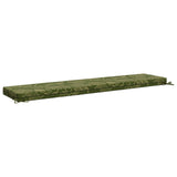 2-Piece Bench Cushions SOEST 2 pcs 100% Polyester Leaf Design 950053