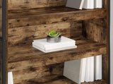 Book Cabinet 2 pcs Smoke Oak 80 x 30 x 189.5 cm Engineered Wood 3403012