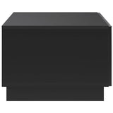 Coffee Table Black 102 x 50.5 x 35 cm Engineered Wood 8011451