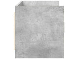 TV Cabinet 130 x 33 x 47 cm Concrete Grey Engineered Wood 8011198