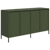 Sideboard Olive Green 135x39x73.5 cm Cold-rolled Steel 3307171