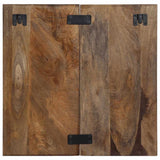 Bedside Cabinet Multicolour 50x27x50 cm Solid Wood Reclaimed 4017526