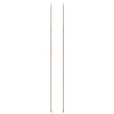 Sunshade Sail Poles 2 pcs 250 cm Galvanised Steel 315223