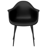 Dining Chairs 4 pcs Black PP 338077