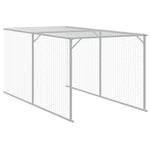 ZNTS Chicken Cage with Run Anthracite 117x405x123 cm Galvanised Steel 3189069