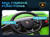 Lamborghini Licensed 12V kids Electric Car w/ Butterfly Doors, Remote, Music, Horn, Suspension T3398P348404