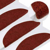 Stair Mats Self-adhesive 30 pcs Red 56x17x3 cm 3365914