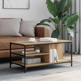 Coffee Table Artisan Oak 100 x 50 x 45 cm Engineered Wood 886241