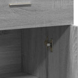Sideboard Grey Sonoma 60x30x84 cm Engineered Wood 840497