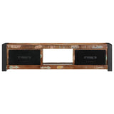 TV Cabinet 100x30x25 cm Solid Wood Reclaimed 4013598