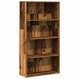 Bookcase Old Wood 80x30x152 cm Engineered Wood 857947