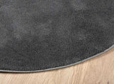 Rug OVIEDO Short Pile Anthracite 200 cm 375481