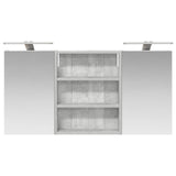 Bathroom Cabinet Set 3 pcs 100 x 10.5 x 50 cm Engineered wood 3403691